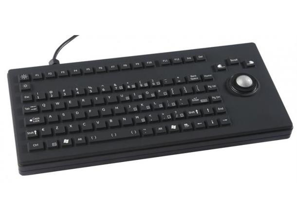 Rubber keyboard IEC60945 Enclosed Non-backlit 